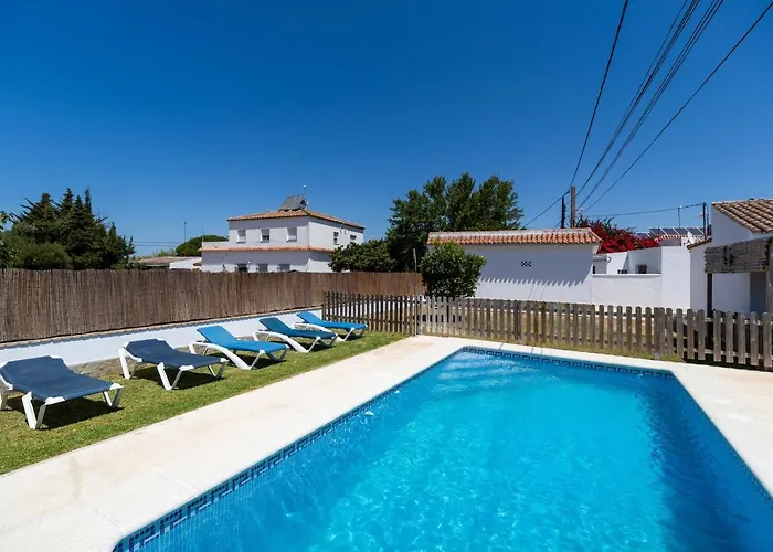 Casa Carlos Con Piscina Privada En Conil Conil De La Frontera