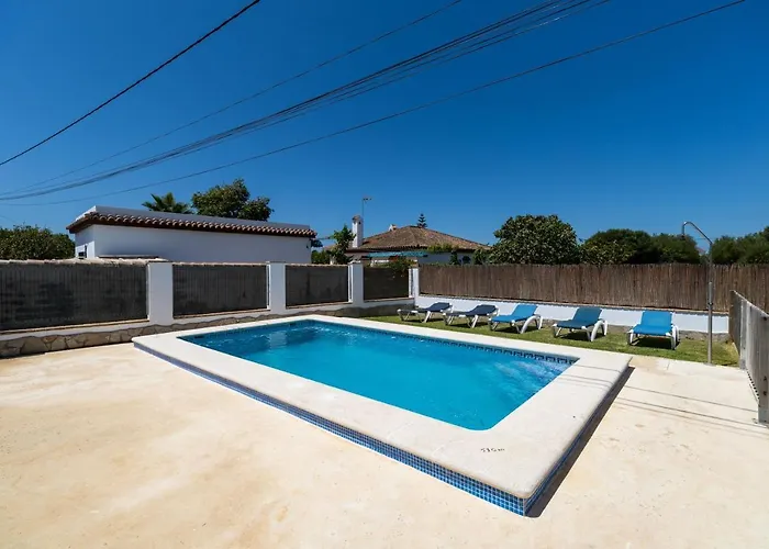 Casa Carlos Con Piscina Privada En Conil كونيل ذي لا فرونتيرا